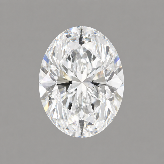 4.00 Carat Oval EF VS IGI Certified Lab Grown Diamond