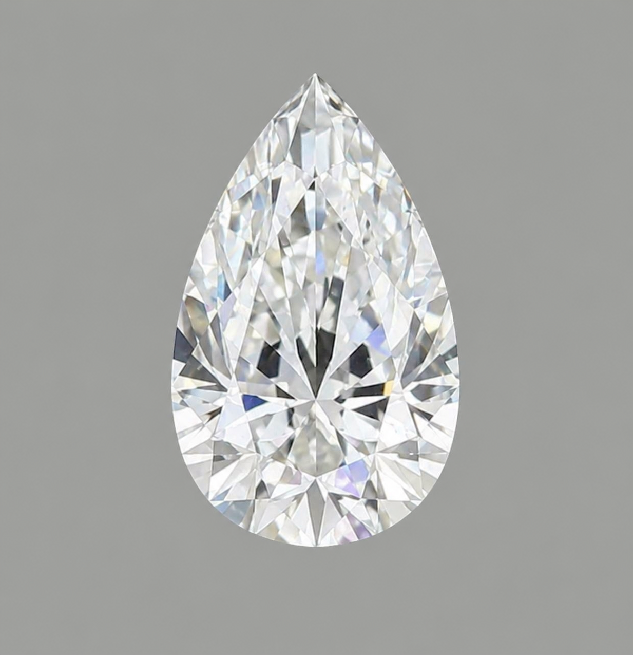 1.00 carat pear ef vs igi certified lab grown diamond