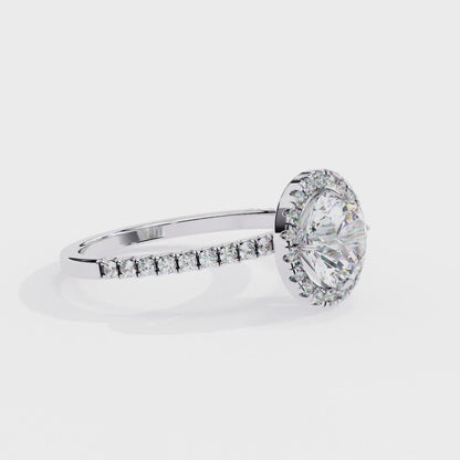 Valentina Round Diamond Ring