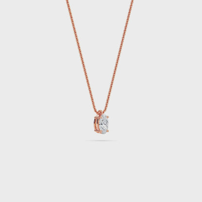 Liberty 1 Carat Oval Diamond Pendant (Chain Sold Separately)
