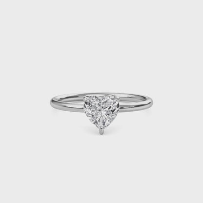 Liberty 1 Carat Heart Diamond Ring