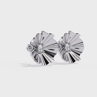 Lustre Blossom Diamond Earrings