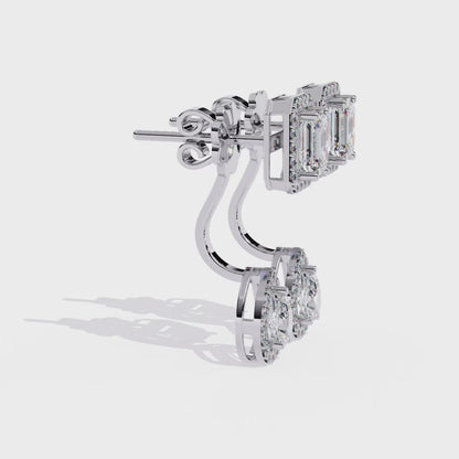 Twined Affection Diamond Earrings