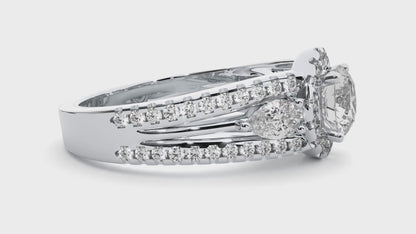 Nimbus Round Diamond Ring