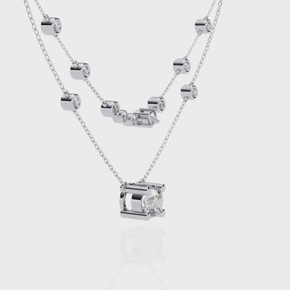 Solara Diamond Necklace