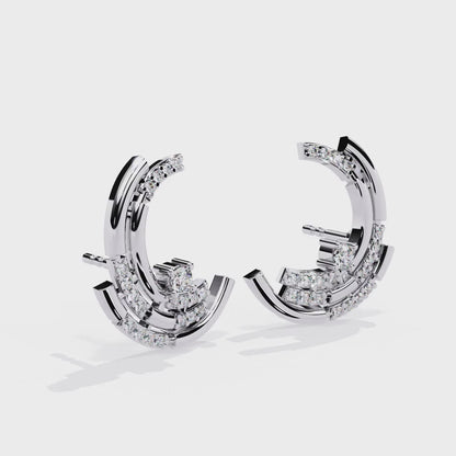 Boucles d'oreilles de luxe en diamants de célébrités