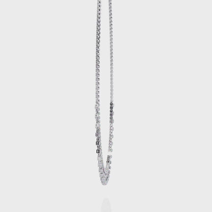 Zerelle Round Diamond Necklace