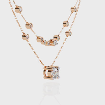 Solara Diamond Necklace