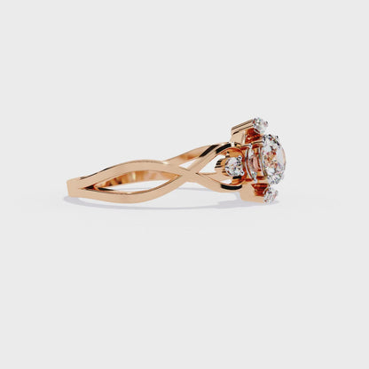 Sparkletta Round Diamond Ring