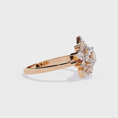 Starlit Diamond Ring