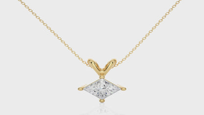 Stellar Princess Diamond Pendant (Chain Sold Separately)