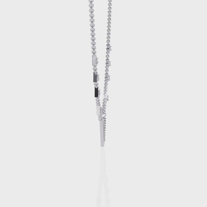 Celestia Round Diamond Necklace