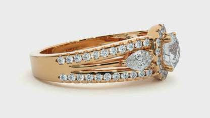 Nimbus Round Diamond Ring