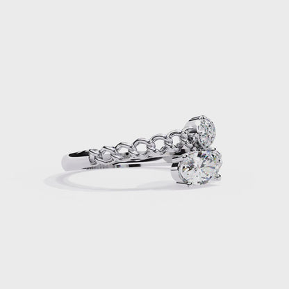 Timeless Glow Oval Diamond Ring