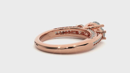 Dynastia Round Diamond Ring