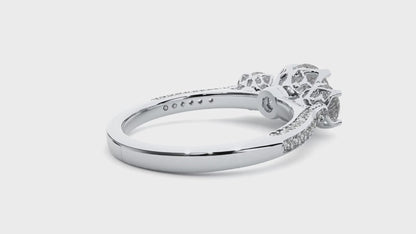 Heritage Glow Round Diamond Ring