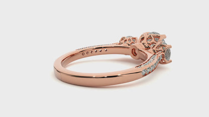 Heritage Glow Round Diamond Ring