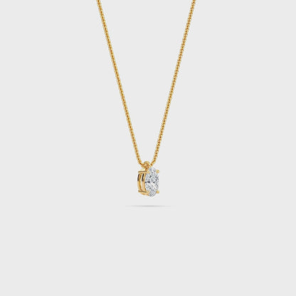 Liberty 1 Carat Oval Diamond Pendant (Chain Sold Separately)