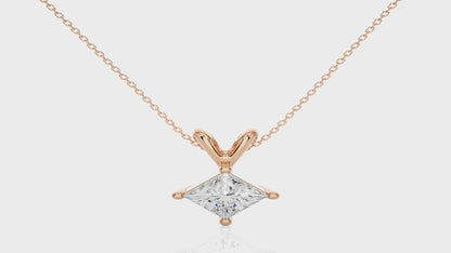 Stellar Princess Diamond Pendant (Chain Sold Separately)