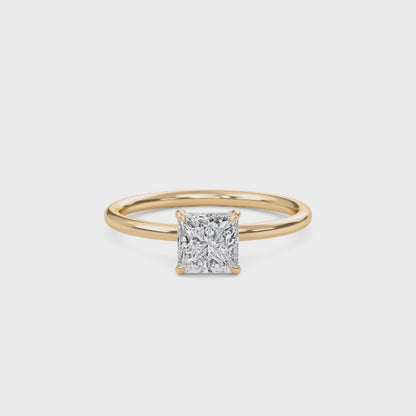 Liberty 4 Carat Princess Diamond Ring