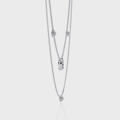 Velorea Round Diamond Necklace