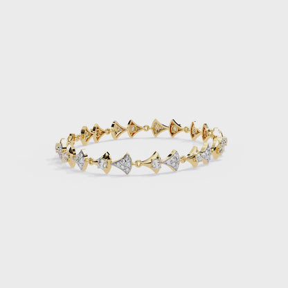 Elysia Round Diamond Bracelet