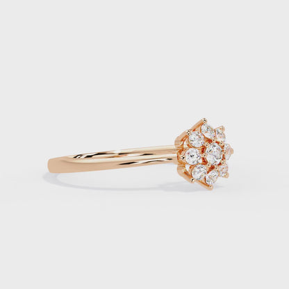 Timeless Glow Round Diamond Ring