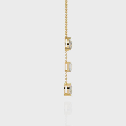 Thistle Diamond Necklace