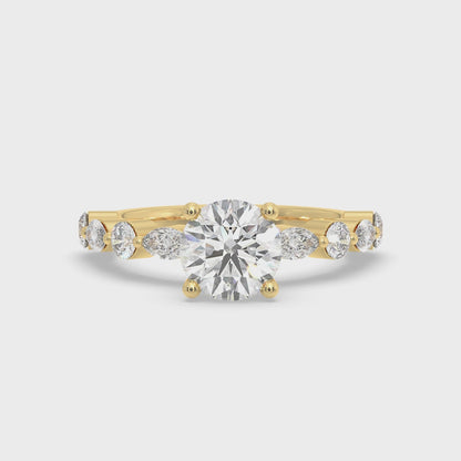 Florence Round Diamond Ring