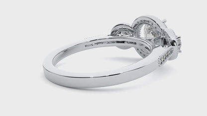 Thalassa Round Diamond Ring