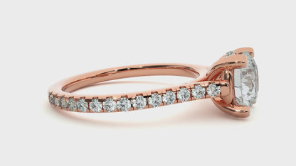 Horizon Round Diamond Ring