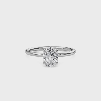 Liberty 2 Carat Oval Diamond Ring