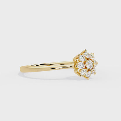 Timeless Glow Round Diamond Ring