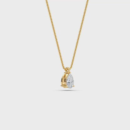 Liberty 1 Carat Pear Diamond Pendant (Chain Sold Separately)
