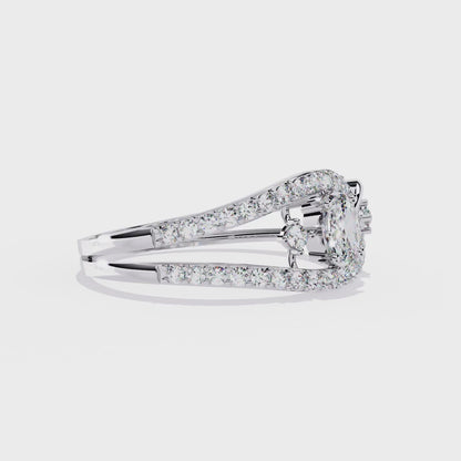 Heavenly Vine Diamond Ring