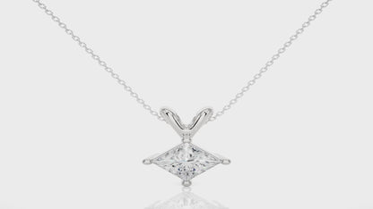 Stellar Princess Diamond Pendant (Chain Sold Separately)