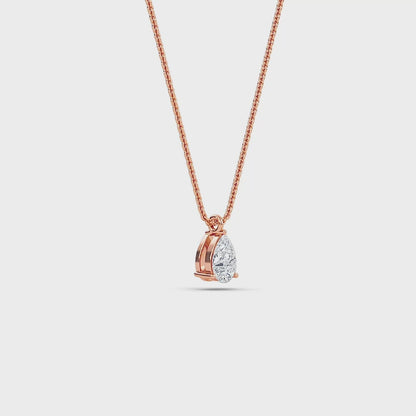 Liberty 1 Carat Pear Diamond Pendant (Chain Sold Separately)