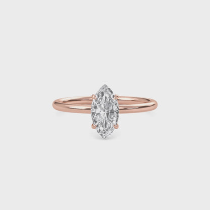 Liberty 3 Carat Marquise Diamond Ring