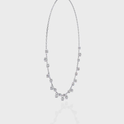 Emberlyn Round Diamond Necklace