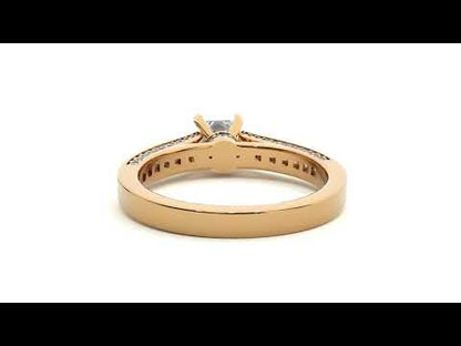 Sunny Monarch Diamond Ring