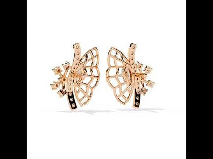 Butterfly Diamond Earrings