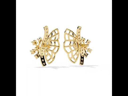 Butterfly Diamond Earrings