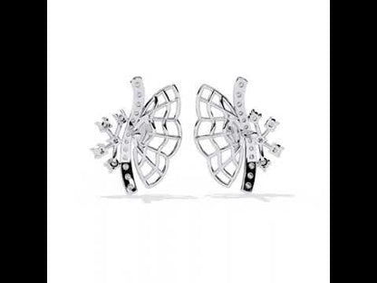 Butterfly Diamond Earrings