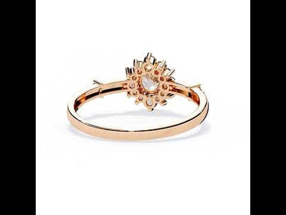 Rich Radiance Round Diamond Ring
