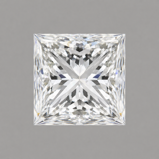 4.00 Carat Princess EF VS IGI Certified Lab Grown Diamond